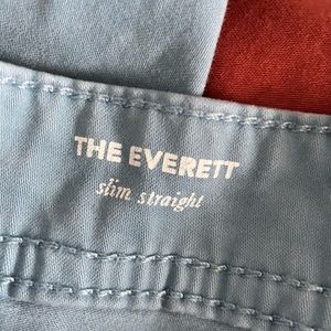 AG beautiful blue The Everett slim straight men’s pants 34/32